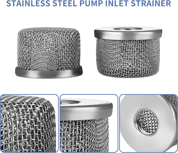 181072 Pumpeneinlasssieb Siebfilter für Graco Airless Farbspritzgeräte 695, 795, 1095, 1595, 3900, 5