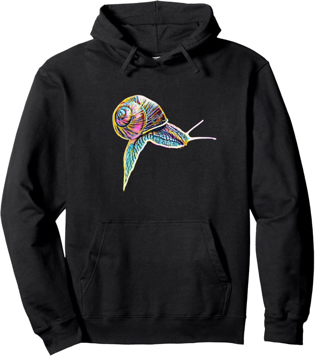 Schnecken Schneckenhaus Weichtiere bunte Schnecke Pullover Hoodie