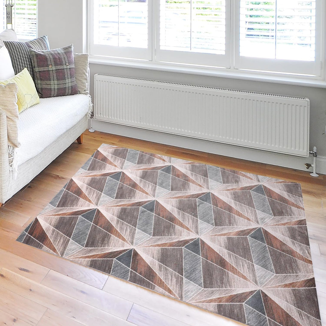 Flooring Highlights Moderner Teppich Wohnzimmer, In & Outdoor Teppich, Robuster Teppich, Weicher Tep