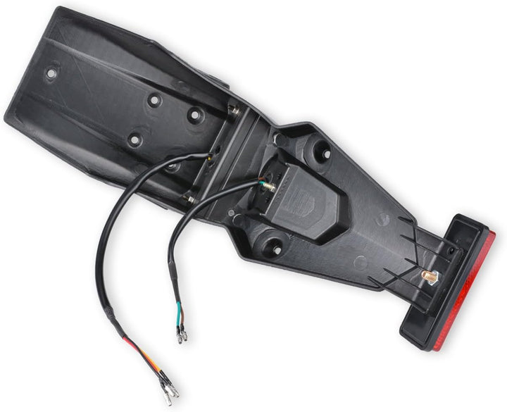 KaTur 12 V LED Motorrad Kotflügel Hinten Schwanz Stop Licht Reflektor Universal für MX Motocross Spo