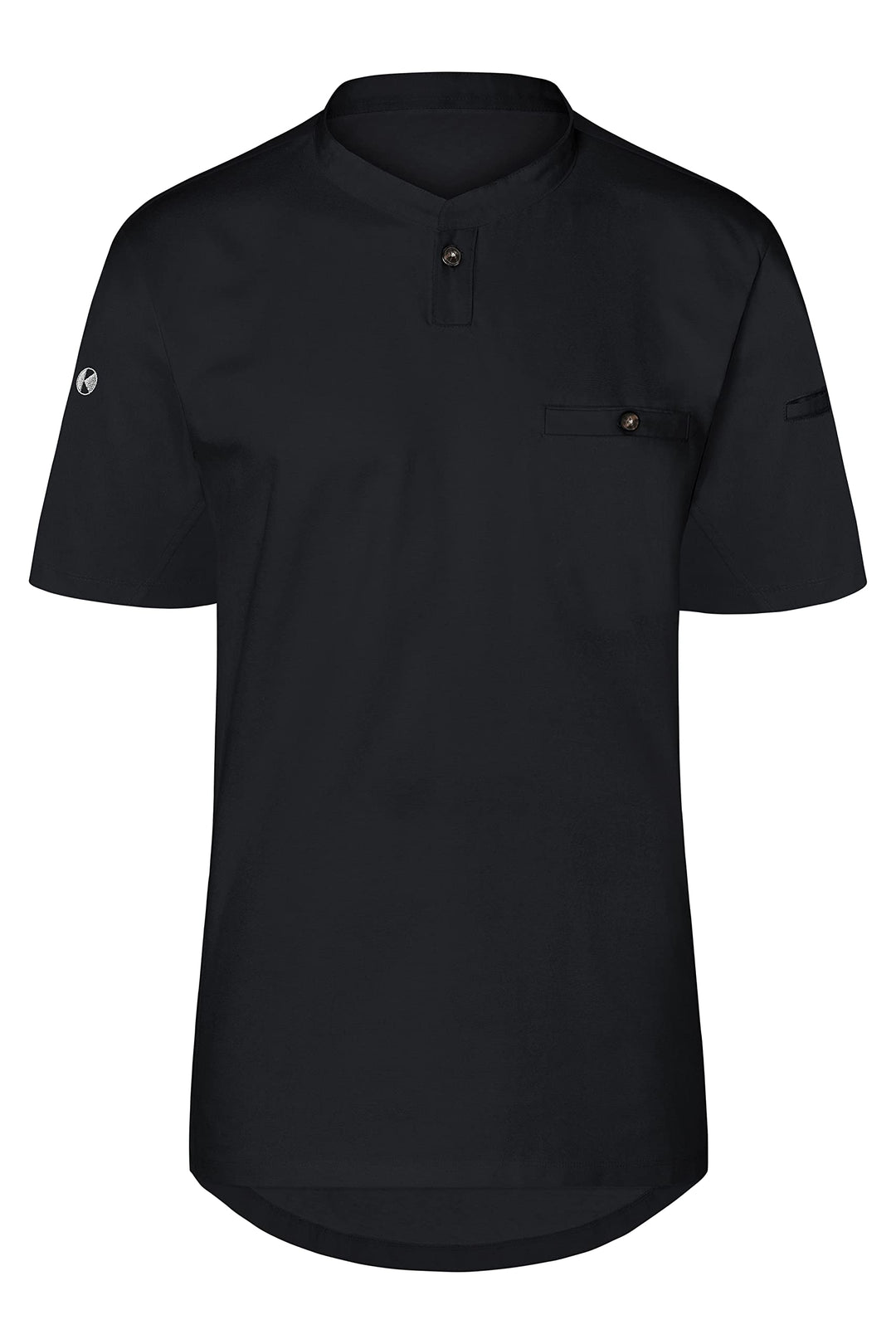 Karlowsky Herren Kurzarm Arbeitsshirt Performance 60% Baumwolle/40% Polyester 5XL Schwarz, 5XL Schwa