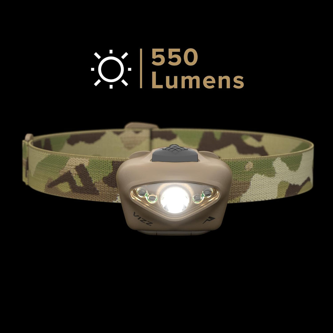 Princeton Tec VIZZ TAC RGB+IR 420 Lumen Multicam, Multicam