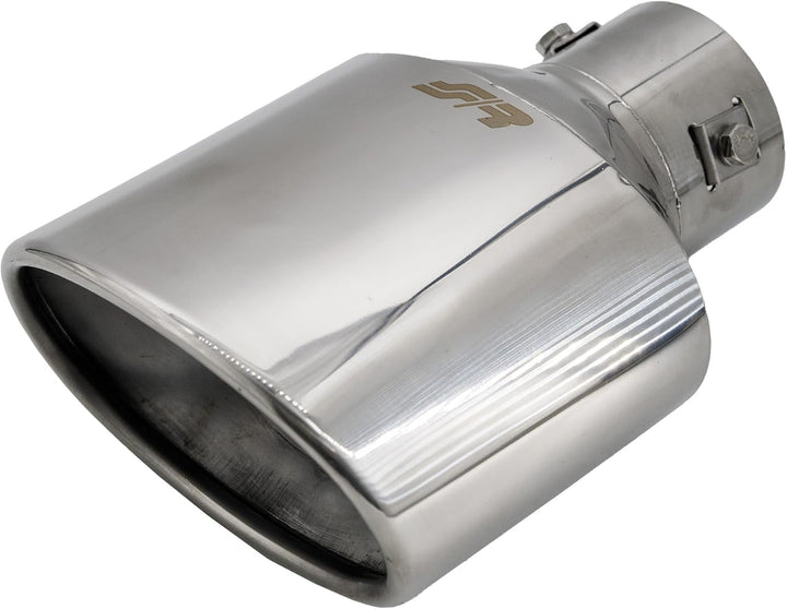 Simoni Racing TRX/74 Exhaust Tip Oval, INOX