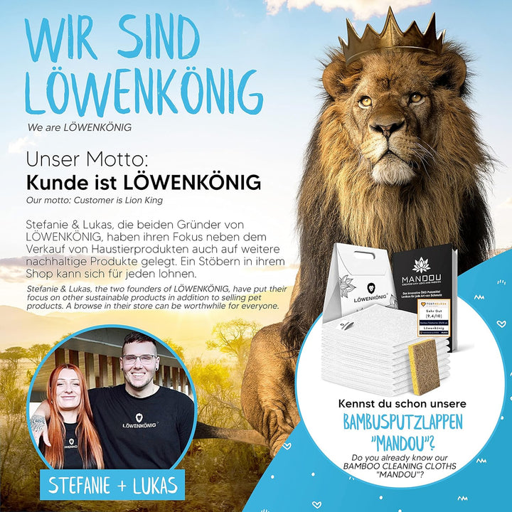 LÖWENKÖNIG® MOKKALOV Edition - Kaffeemühle manuell mit Keramik-Kegelmahlwerk I Kaffeemühle Hand - Ha