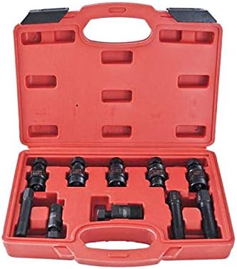Fiqops 10tlg Polradabzieher Polrad Abzieher Satz Set für Roller Motorrad Scooter