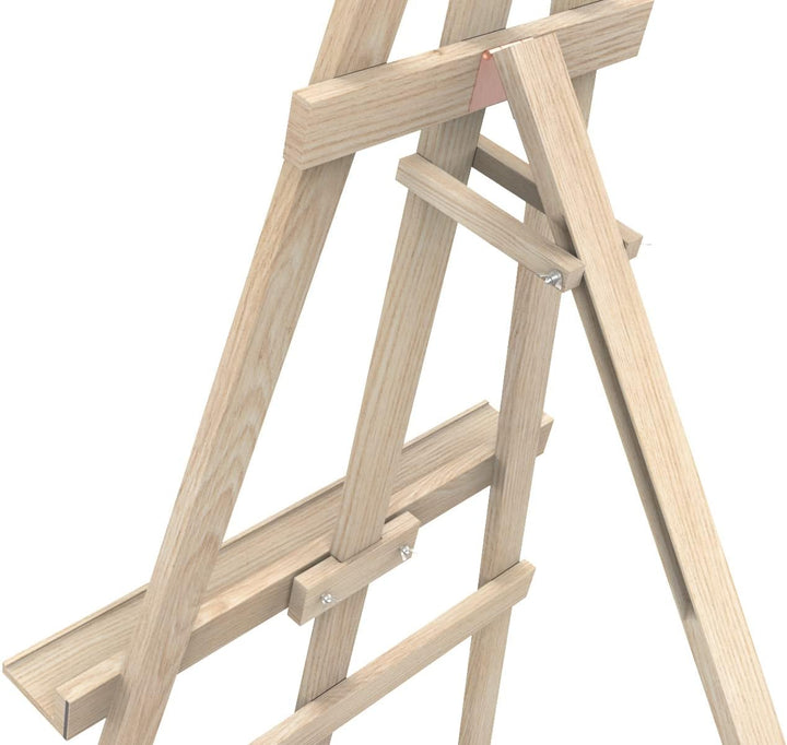 Staffelei holz gross 145 cm Leinwand Ständer Staffeleien für Maler aus Buchenholz höhenverstellbar f