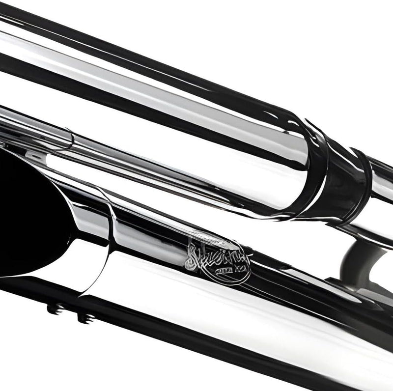 Auspuffanlage LeoVince Komplettanlage SILVERTAIL K02, chrom, mit Zulassung für Kawasaki VN 900 Class