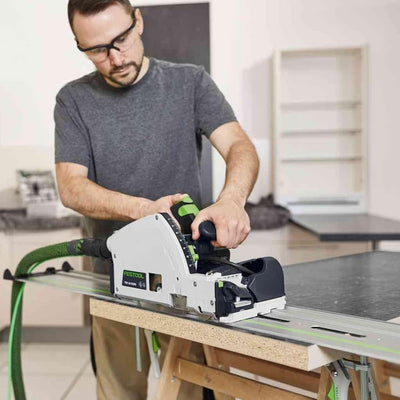 Festool Vorritzer-Tauchsäge TSV 60 KEBQ-Plus-FS (mit Kreissägeblatt, Sichtfenster, Innensechskantsch