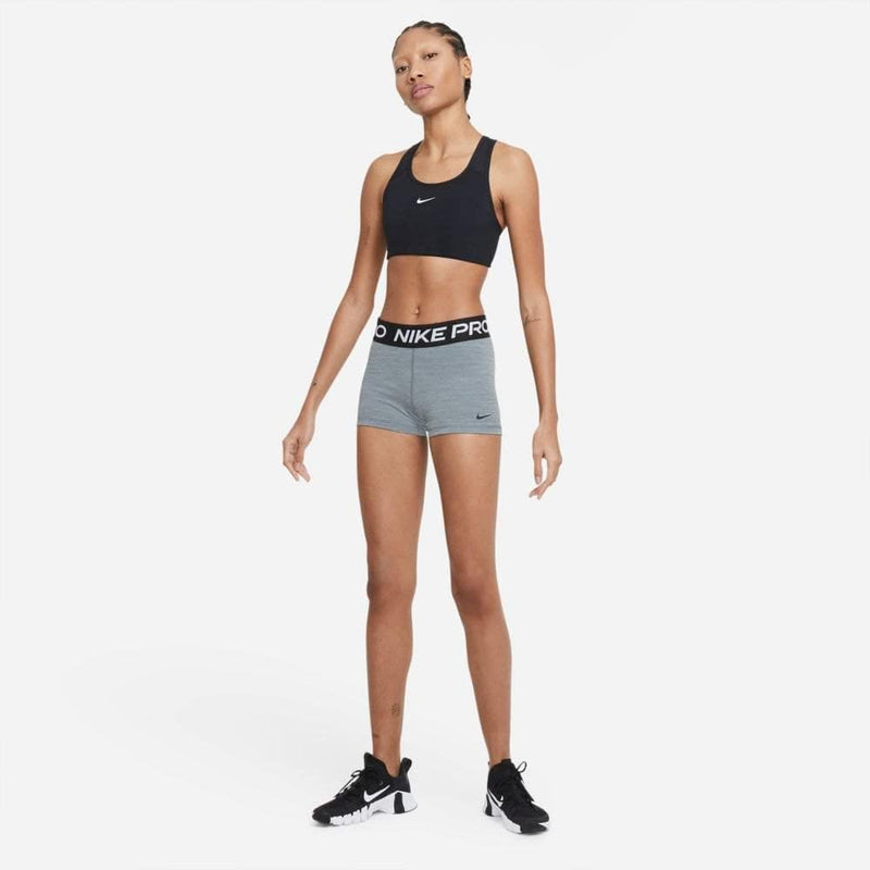 Nike Damen Shorts W Np 365 Short 3in L Smoke Grey/Htr/Black/Black, L Smoke Grey/Htr/Black/Black