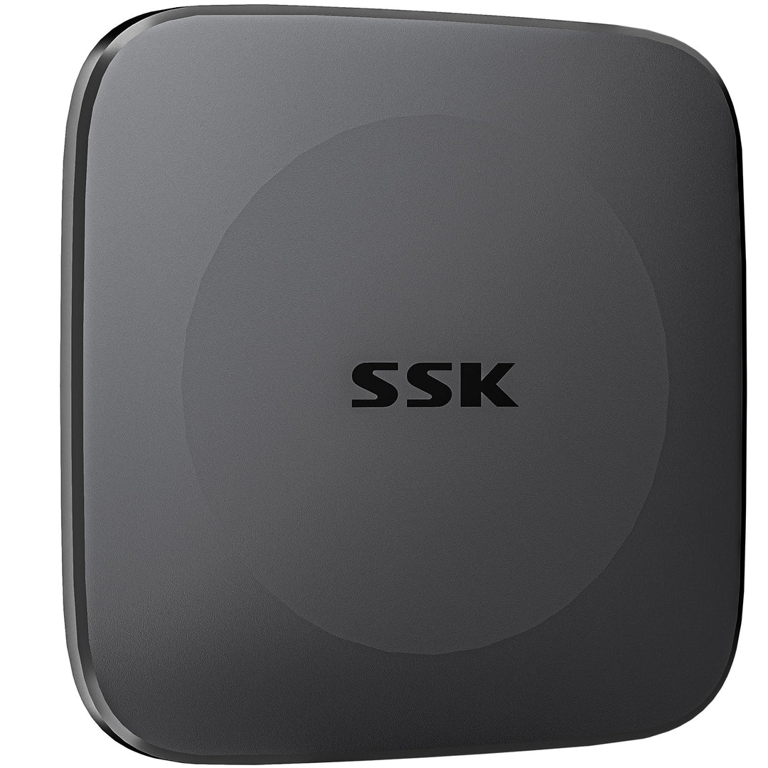 SSK Portable Externe SSD 256GB, 550 MB/s, Externe Festplatte USB C/A Kabel | USB-C/A Kabel, schnelle