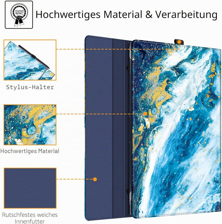 Fintie Hülle für 15.6 Zoll Samsung Galaxy Book 3 360 /Galaxy Book 2 Pro 360 /Galaxy Book 2 Pro/Galax