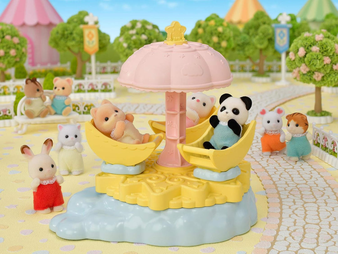 Sylvanian Families 5539 Baby Sternenkarussell - Puppenhaus Spielset