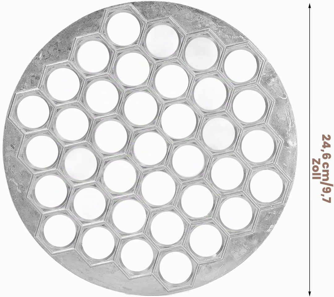Russischer Ravioli-Hersteller Knödelform Pelmeni-Hersteller Pelmeni-Metallform Pelmeni-Fleischknödel
