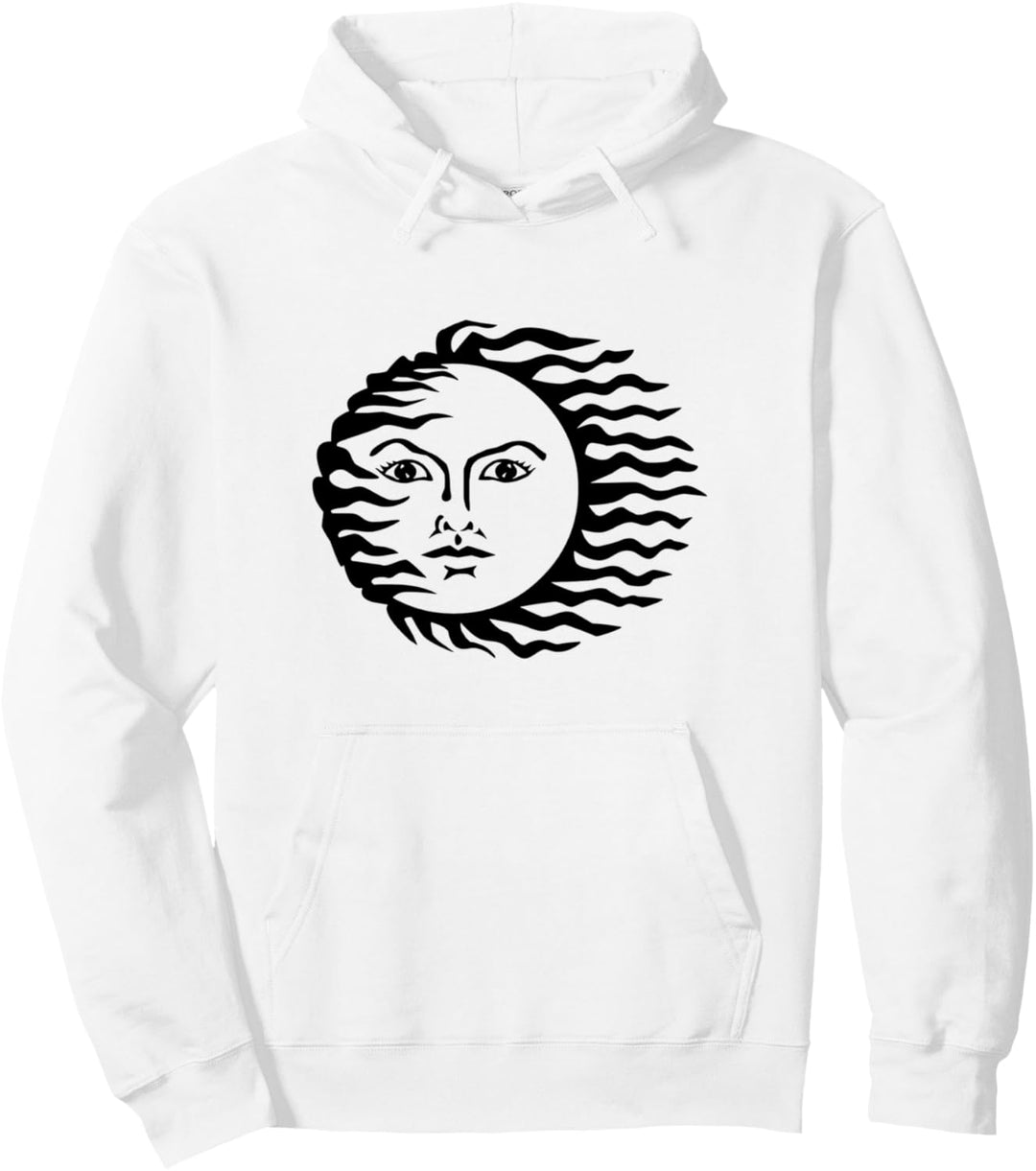 Sonnengesicht Pullover Hoodie
