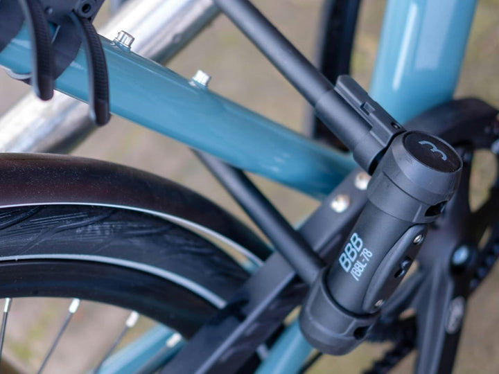 BBB Cycling Fahrradschloss mit Schlüssel Secure U ART-3,SoldSecure Gold Zertifiziert Hochsicherheits