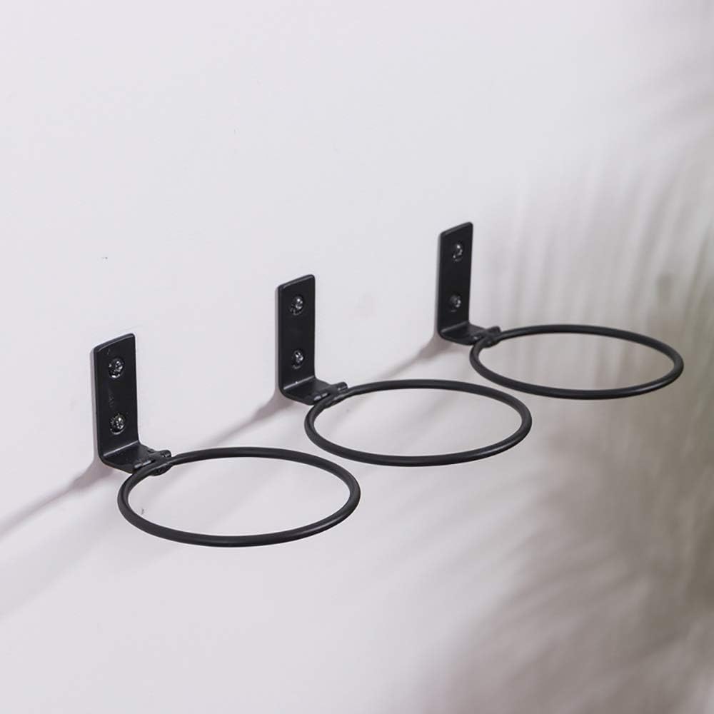 HITECHLIFE Klapp Ring Blumentopf Rack, Topf Tabletts 3 Stück - Gross Wand Montiert Blumentopf Tablet