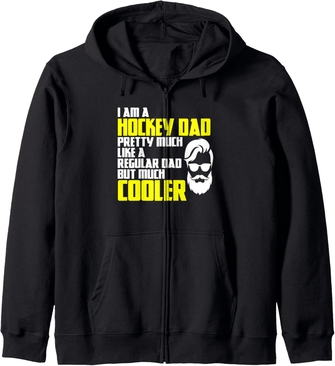 Hockey Team I am a Hockey Dad Eishockey Spieler Kapuzenjacke