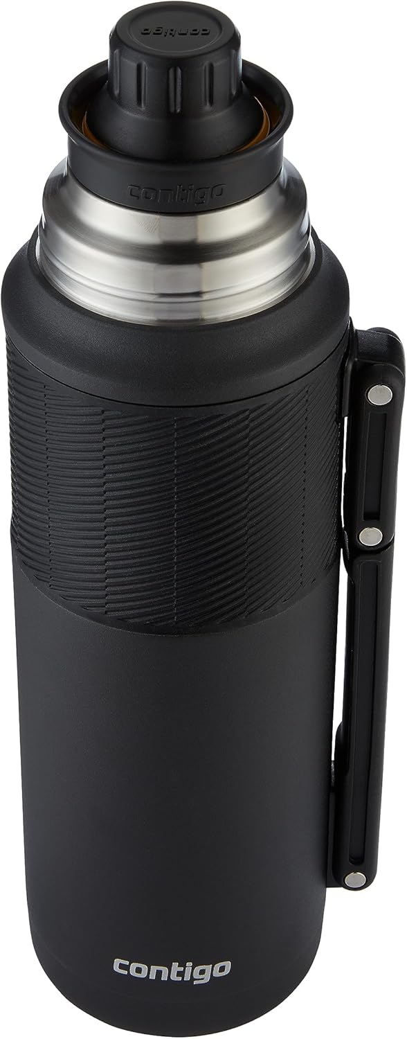 Contigo Thermoflasche Thermalock, Edelstahl Isolierbecher, Kaffebecher to go, auslaufsicher, spülmas