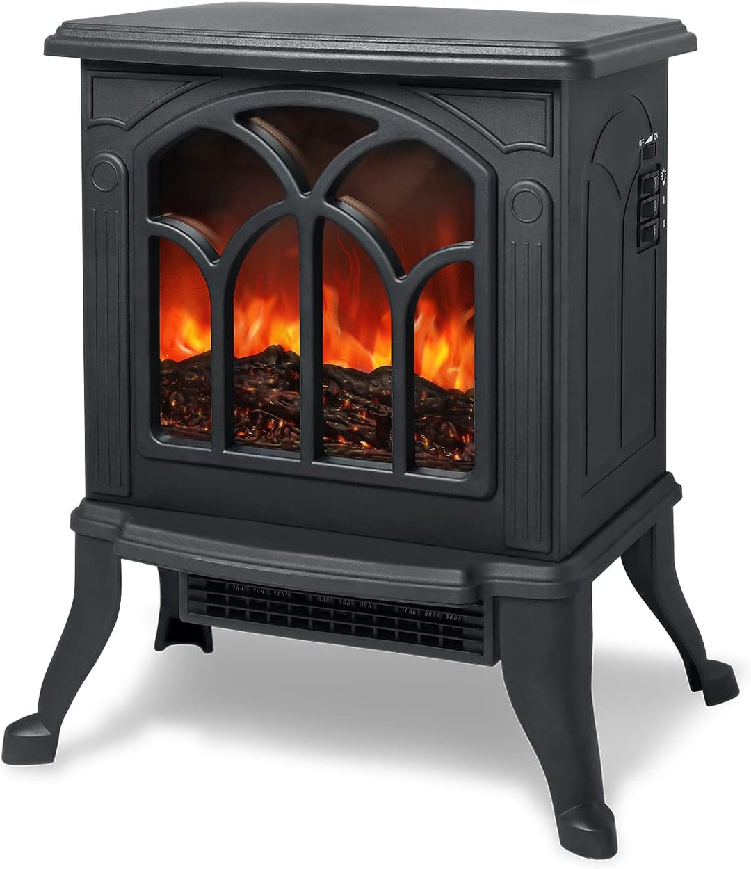 ACXIN Elektro Kamin Elektrischer, Heizung, Flammeneffekt Heizer, Kaminofen, Heizgerät Ofen, Lebensec