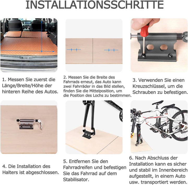Fahrradgabelhalterung Fahrradblock, Gabelhalterung Fahrrad Vorderradhalter Gabelbefestigungshalterun