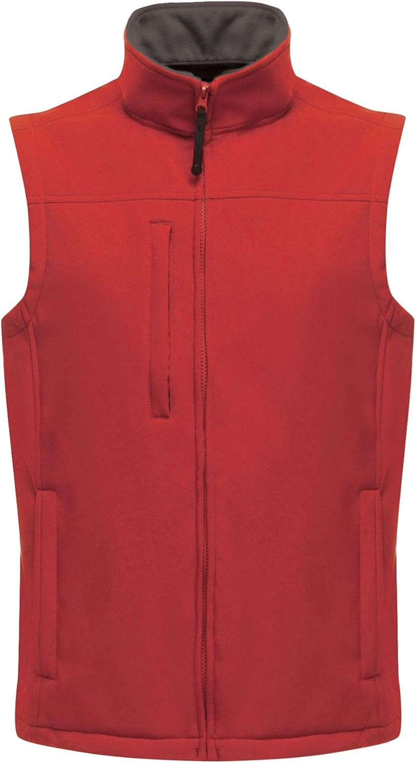 Regatta Flux Softshell-Weste für Herren (1 Stück) S Classic Red, S Classic Red