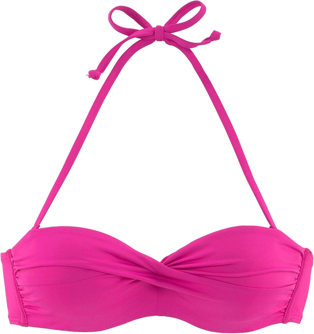 s.Oliver Damen Spain Bikini 34 / 65A Rosa, 34 / 65A Rosa