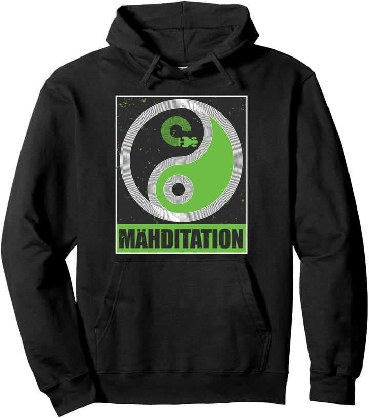 Mähditation Landwirtschaft Geschenk Landwirt Pullover Hoodie