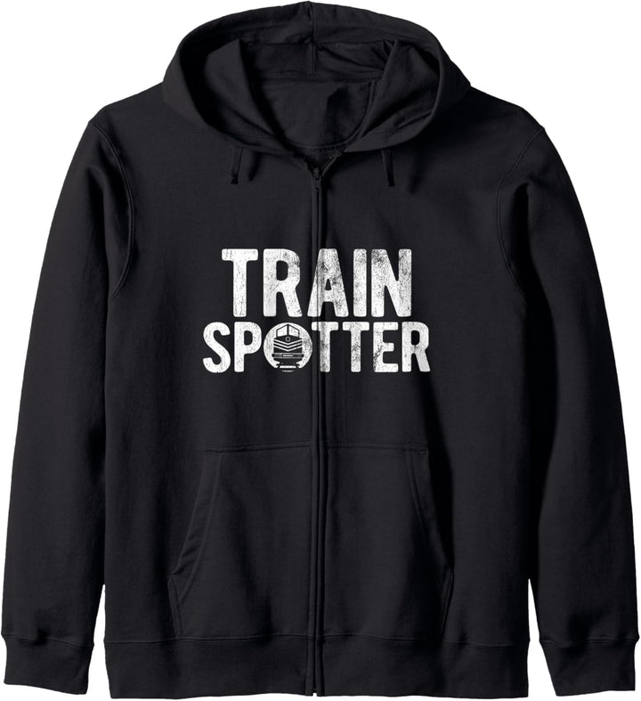 Zug Spotter Zug Trainspotter Kapuzenjacke