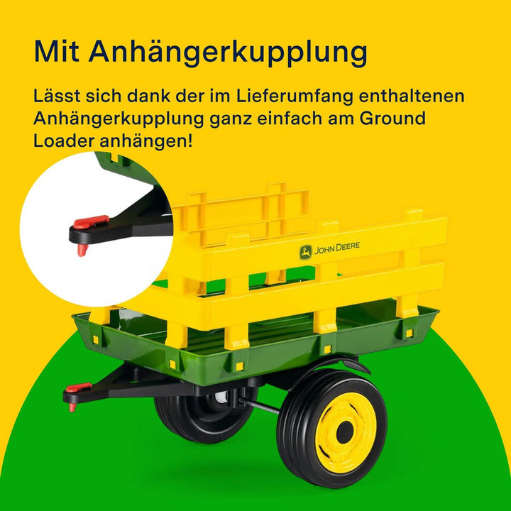 Peg Perego Anhänger mit 2 Rädern, John Deere Stake-Side Trailer