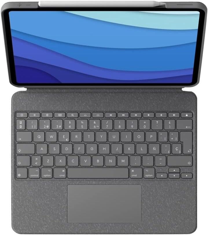 Logitech Combo Touch - Grey - ESP MEDITER