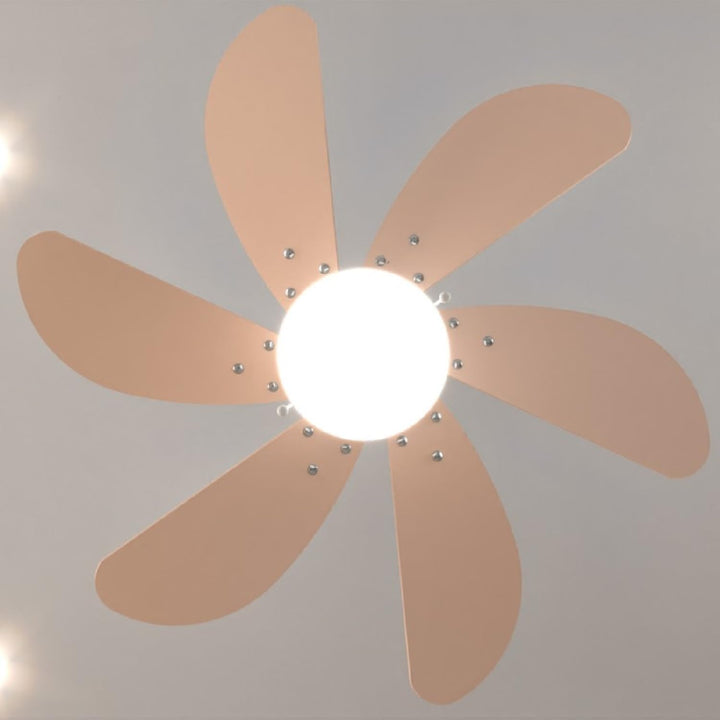 Cecotec Deckenventilator EnergySilence 3600 Vision Orange, 50 W, Durchmesser 92 cm, Lampe, 3 Geschwi