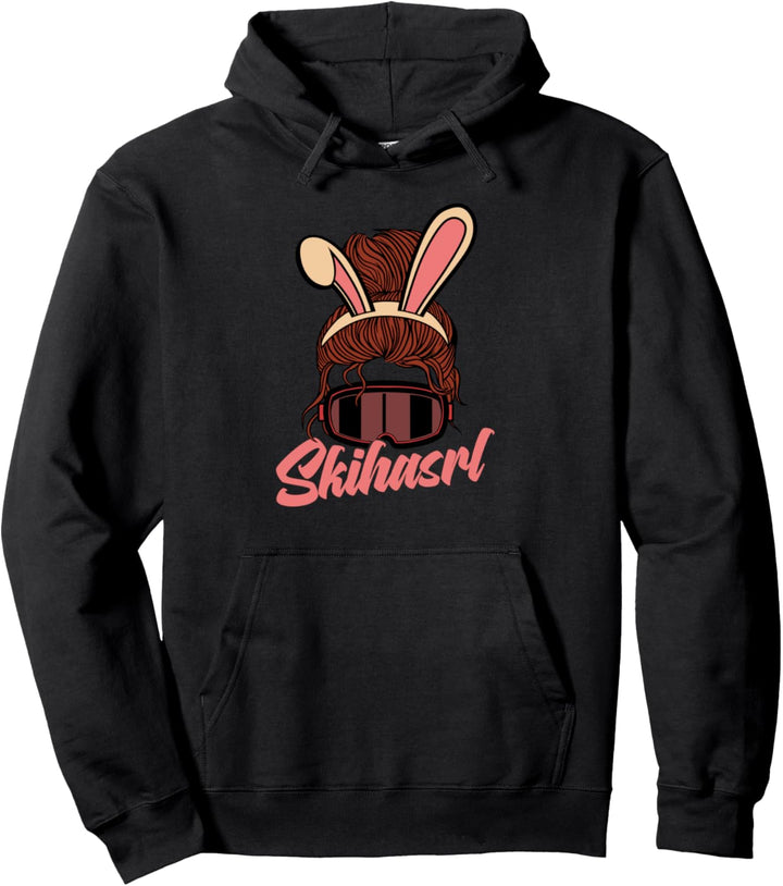 Skihasrl Apres Ski Skihase Kostüm Pullover Hoodie