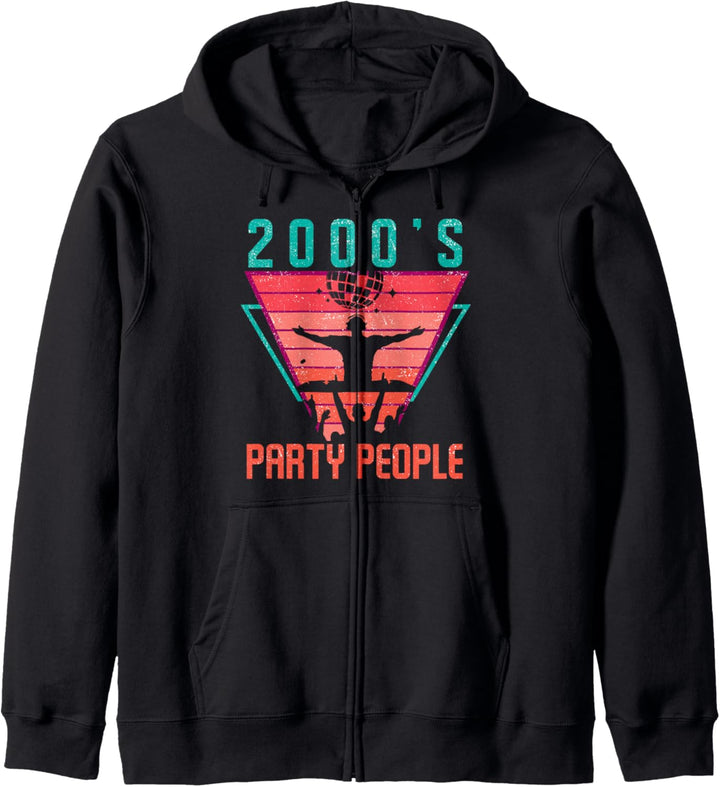 2000er Party Outfit 2000er Jahre 2000s Fashion Retro Vintage Kapuzenjacke
