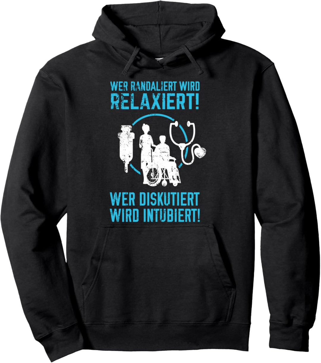 Alten-Pfleger Sprüche-Design I Pflege Motiv Pullover Hoodie