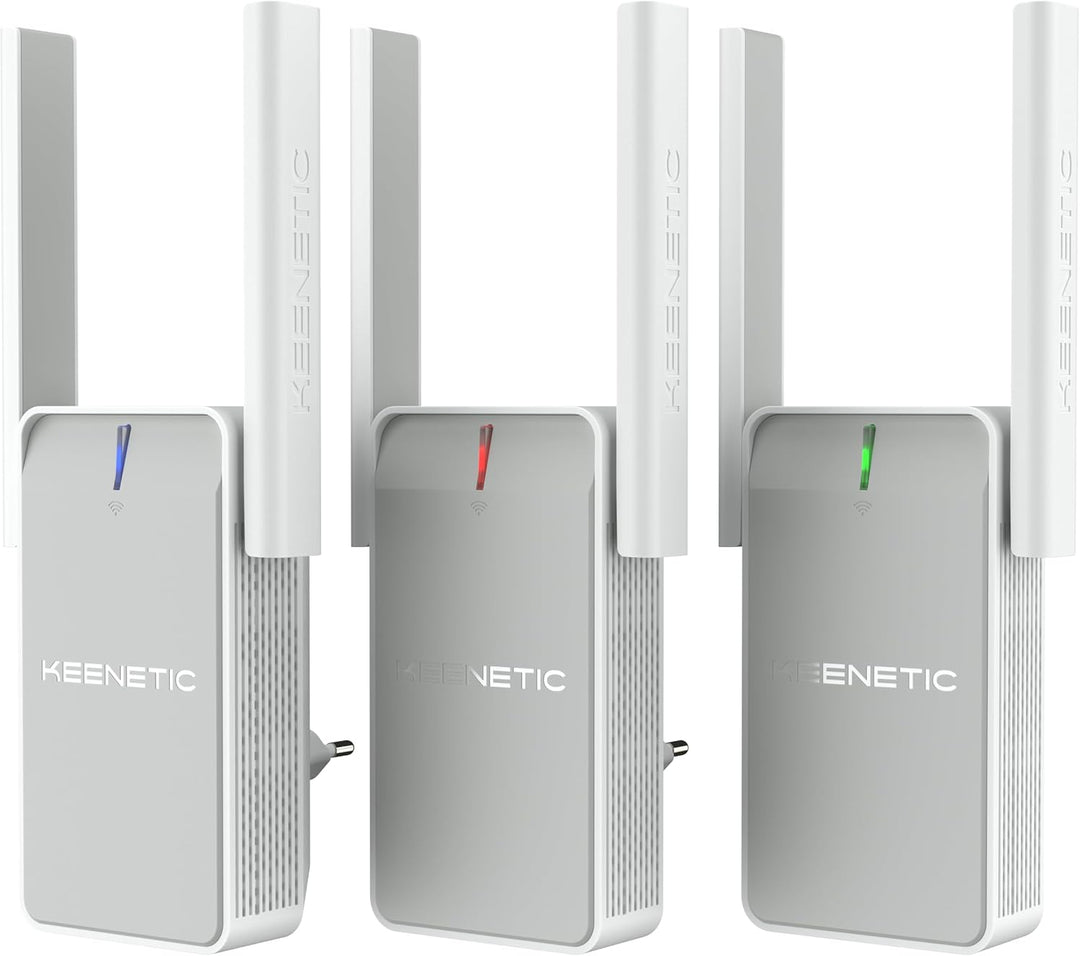 Keenetic Buddy 5 AC1200 Mesh Wi-Fi 5 Range Extender with Ethernet Port