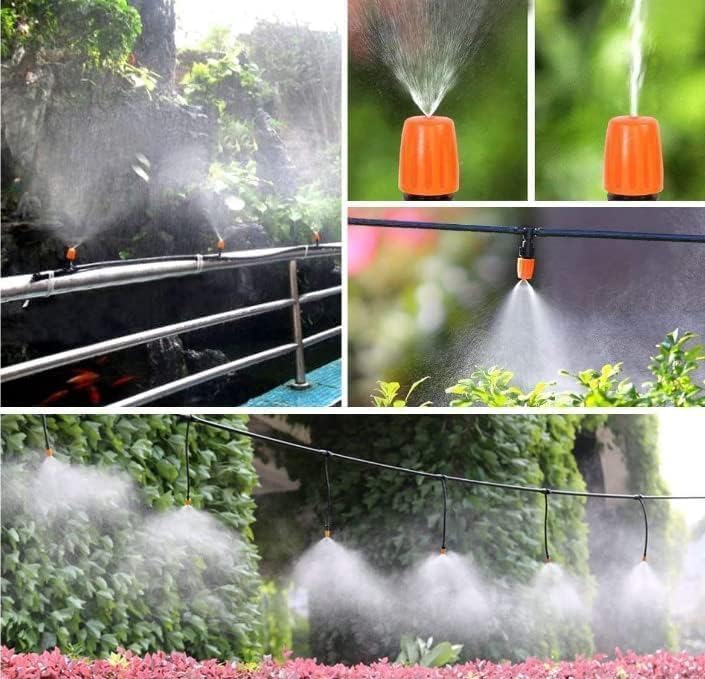 Tyenaza Bewässerungsrohre, 50m Garten Bewässerungsschlauch, Garten-Wasser-Bewässerungsschlauch, Gart