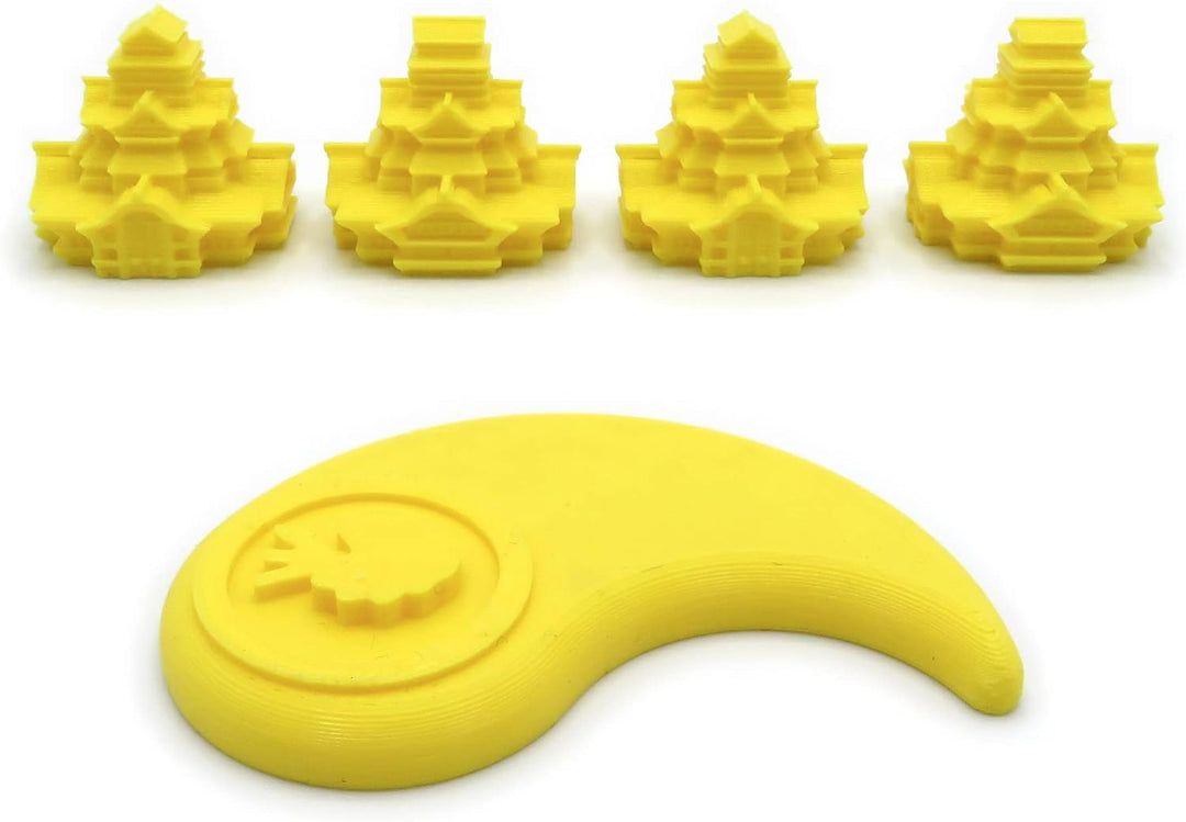 BGExpansions RSUN004 Verbesserungspaket für Rising Sun 55 Stück