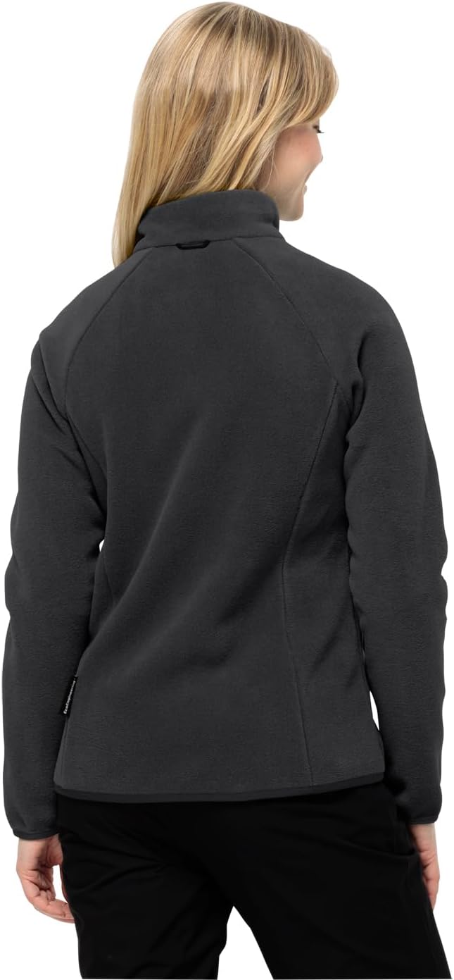 Jack Wolfskin Damen Moonrise Fz W Fleece-Jacke XS Schwarz, XS Schwarz