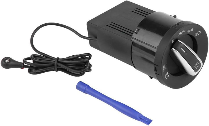 Scheinwerfer Schalter Sensor Qiilu Auto Scheinwerferlampe Steuerschalter Lichtsensor-Modul für Golf