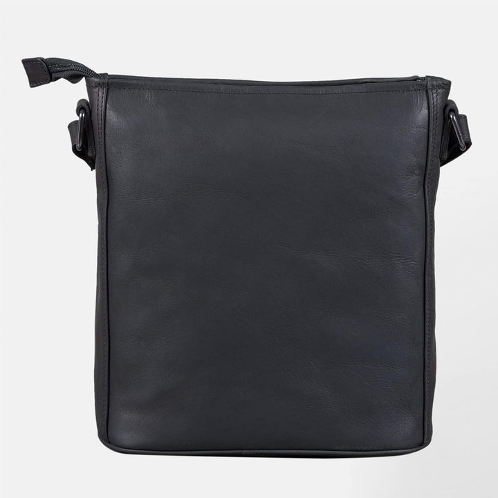 LEABAGS Leder Handtasche Damen I Premium Echtleder Umhängetasche I Schultertasche I Damentasche I Tr
