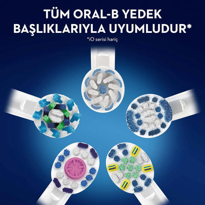 Oral-B Junior Elektrische Zahnbürste/Electric Toothbrush für Kinder ab 6 Jahren, mit 2 Putzmodi und