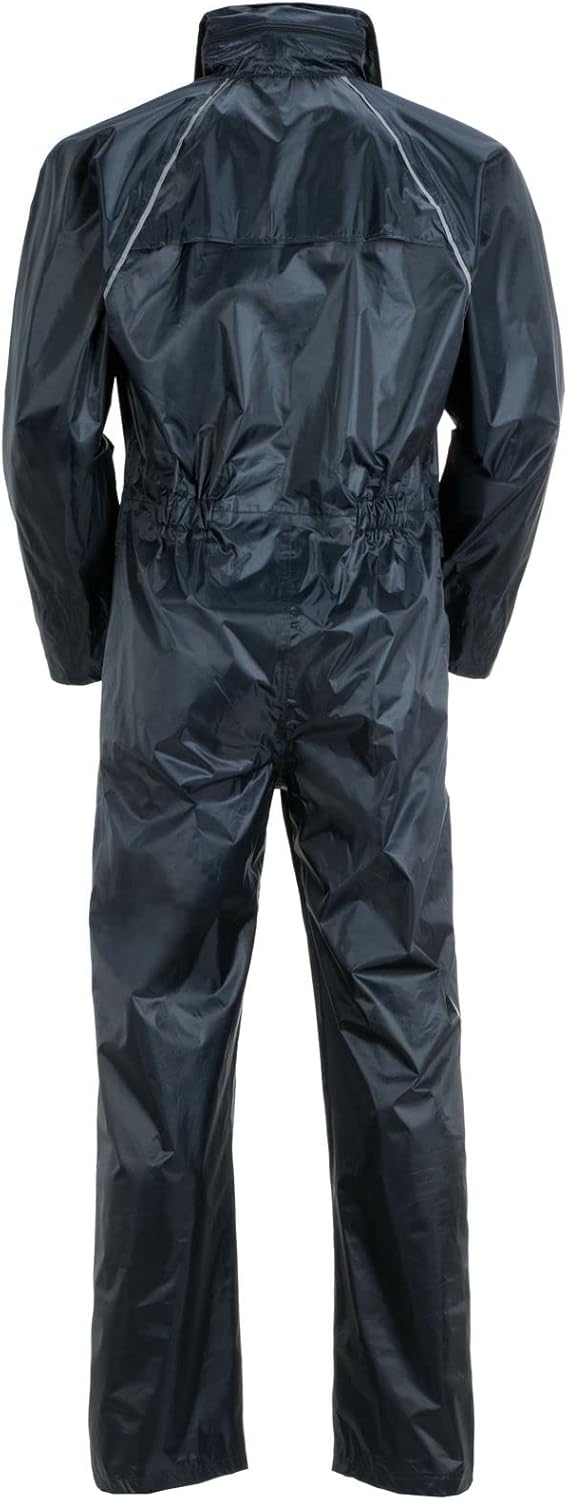 Planam Herren Outdoor Regen Aqua Regenoverall Modell 1448 L Marine, L Marine