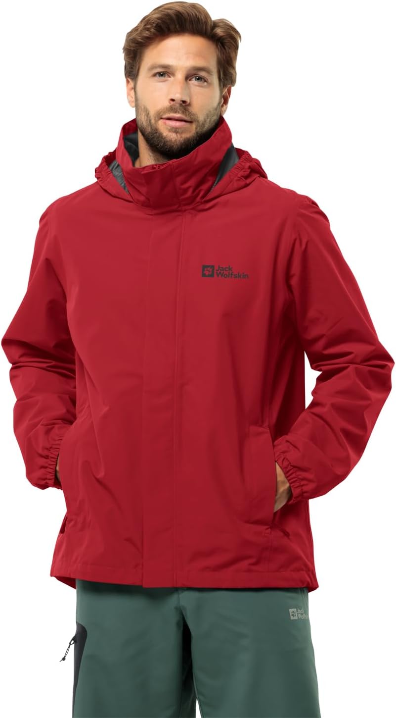 Jack Wolfskin Herren Stormy Point 2l Jkt M Jacket Schwarz S, Schwarz S