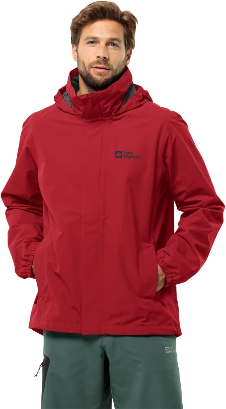 Jack Wolfskin Herren Stormy Point 2l Jkt M Jacket Schwarz S, Schwarz S
