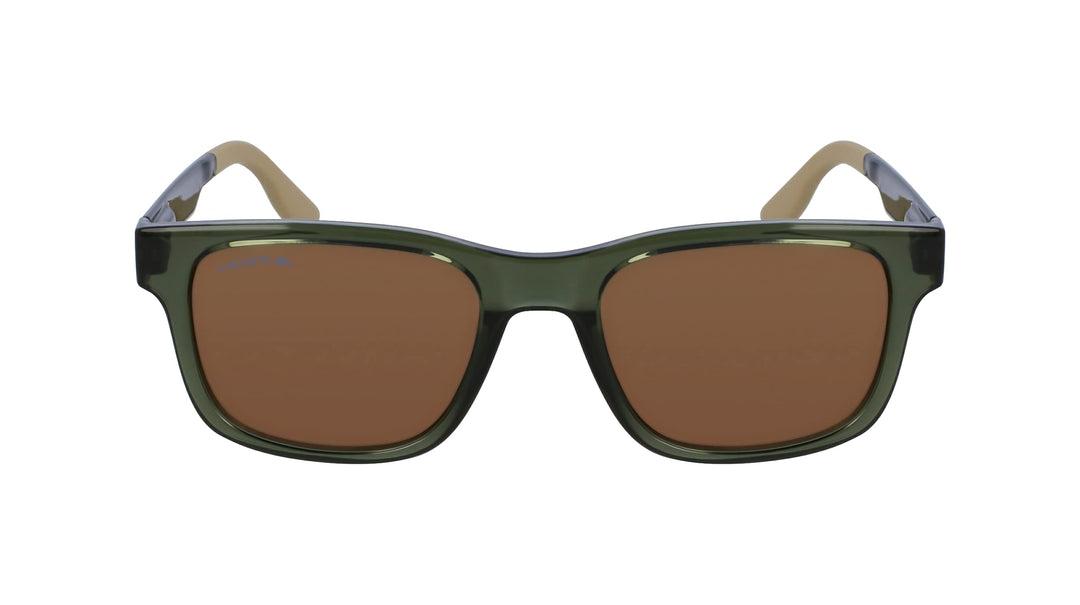 Lacoste Jungen Sonnenbrille Einheitsgrösse Khaki, Einheitsgrösse Khaki