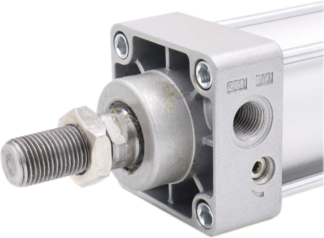 Heschen Pneumatischer Standard-Luftdruckzylinder, SC 50-150, PT1/4 Anschluss, 50mm Bohrung, 150mm Hu