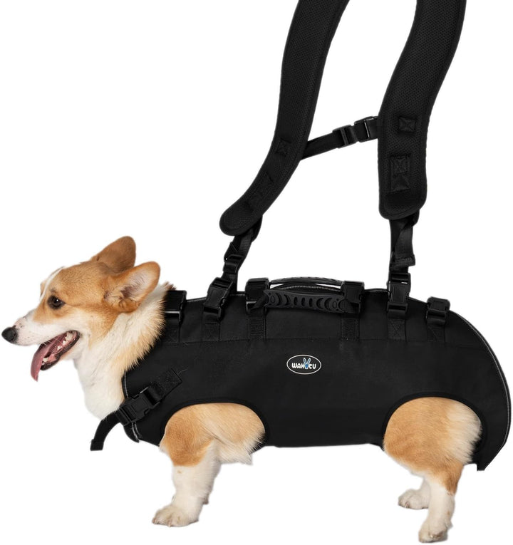 Wakytu Hundetasche für kleine Notfallrucksack Hundetragetasche für behinderte mit Gelenkverletzungen