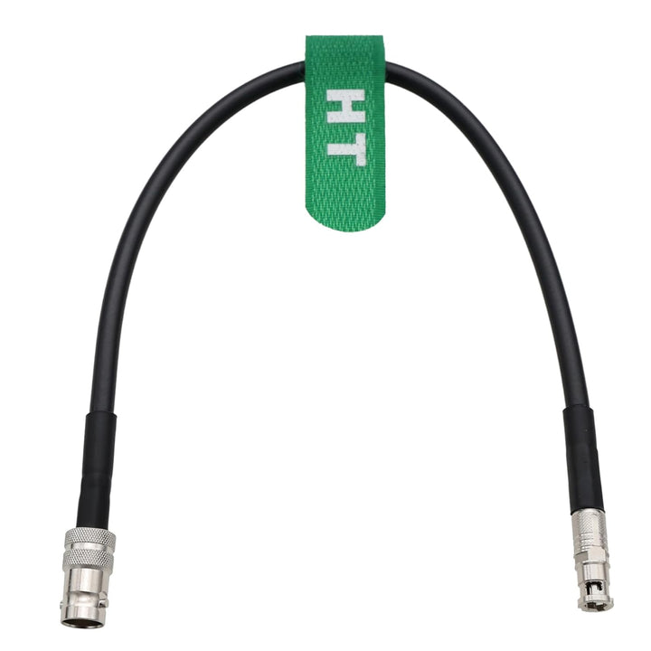 HangTon High Density HD Micro BNC auf BNC Buchse Adapter, 4K 12G SDI Videokabel für Blackmagic Video