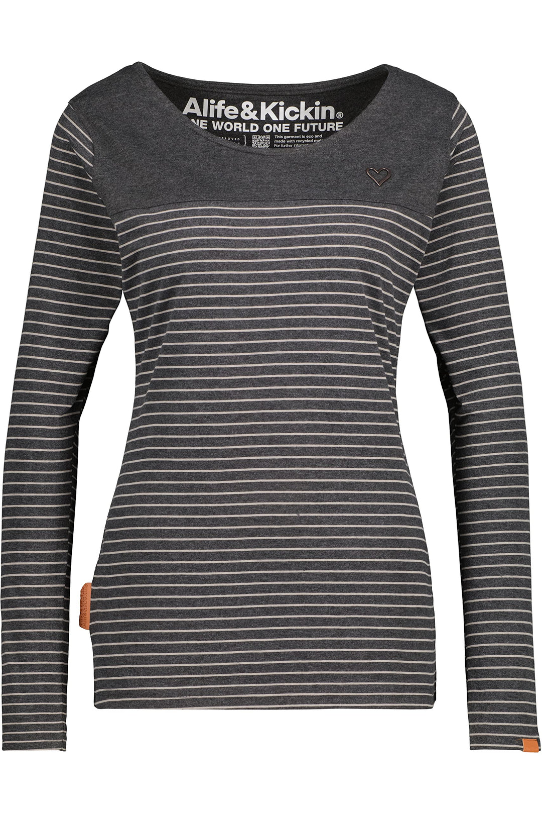 ALIFE and Kickin InesAK Z Longsleeve – Damen Longsleeve – Bequemes Langarmshirt für Frühling &amp; Herbs