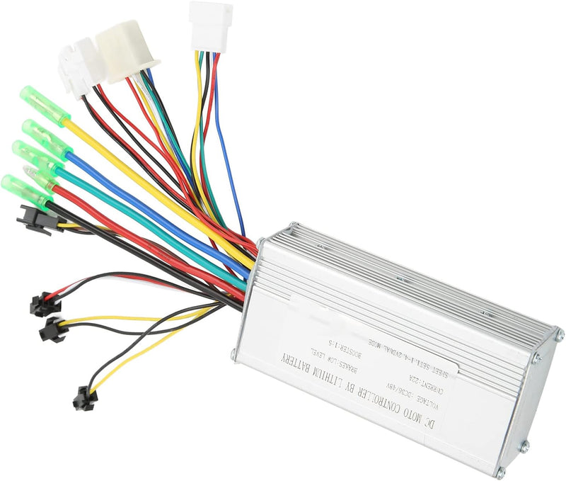 RiToEasysports Elektrofahrrad Brushless Controller 36V 48V 500W Elektrofahrrad Motor Control Box Mod